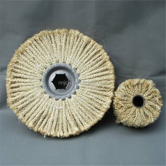 9-strand Natural Color Sisal Rope For Polishing Wheel