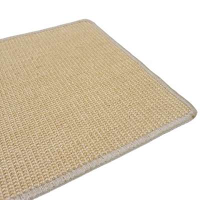 Natural Sisal Cat Scratcher Mat,Scratch Pad for Cat Grinding Claws & Protecting Furniture  15.75" x 23.62"